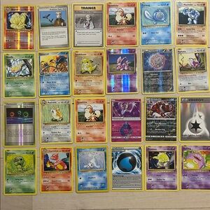 Assorted Pokémon Trading Cards